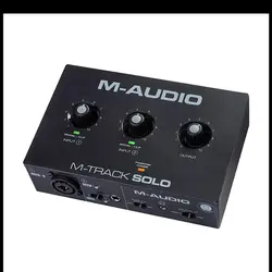 خرید کارت صدا ام آدیو M-AUDIO M-TRACK SOLO آکبند - دنیای ساز