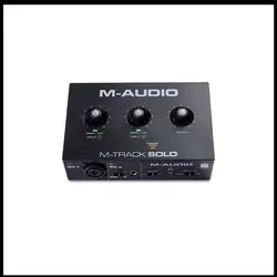 خرید کارت صدا ام آدیو M-AUDIO M-TRACK SOLO آکبند - دنیای ساز