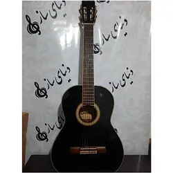 خرید گیتار سانتانا Santana مشکی مدل CG010BK در حد آکبند - دنیای ساز