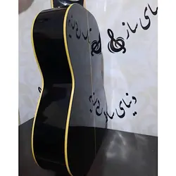خرید گیتار سانتانا Santana مشکی مدل CG010BK در حد آکبند - دنیای ساز