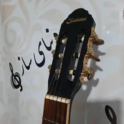 خرید گیتار سانتانا Santana مشکی مدل CG010BK در حد آکبند - دنیای ساز
