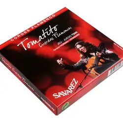 خرید سیم گیتار فلامنکو توماسیک Savarez ساوارز مدل tomatito T50J اورجینال آکبند - دنیای ساز