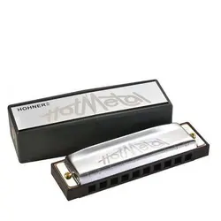 خرید سازدهنی دیاتونیک hohner هوهنر مدل هات متال C آکبند - دنیای ساز