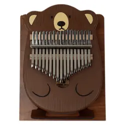 خرید کالیمبا بلوط طرح خرس آکبند - دنیای ساز