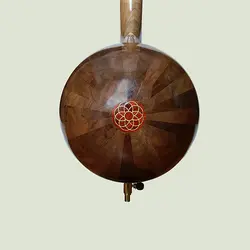خرید کمانچه عطا بحیرایی 24 ترک گردو فردار دسته استخوان K 2 آکبند - دنیای ساز