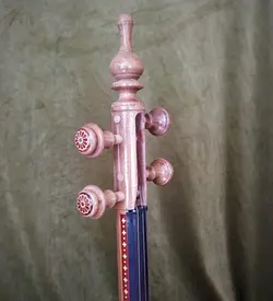خرید کمانچه عطا بحیرایی 32 ترک گردو و زبان گنجشک K 25 آکبند - دنیای ساز
