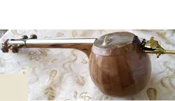 خرید کمانچه عطا بحیرایی 24 ترک گردو فردار کهنه دسته استخوان K 23 آکبند - دنیای ساز