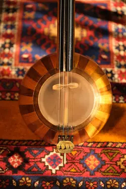 خرید کمانچه کاسه ترکه ای طرح شمسه ماچنگی آکبند - دنیای ساز
