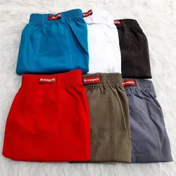 شورت مردانه پادار پنبه نیکویه کش لیفه اعلا سایز XXL (رنگ آبی نفتی)