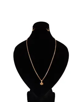 گردنبند استیل 316 طرح ستاره در دو رنگ طلایی و رزگلد