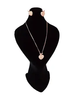 نیم ست برند کلیو چشم گربه ای با کریستال های سواروفسکی swarovski - فروشگاه اینترنتی ایران گلدشاپ