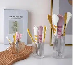 انبر یخ، سالاد و قند پنجه گربه سایز کوچک