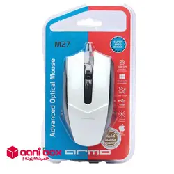 موس آرمو سیم دار مدل M27 - آنی باکس