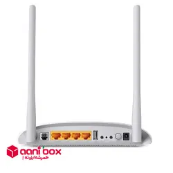 مودم روتر ADSL2 Plus بی‌سیم N300 تی پی-لینک مدل TD-W8961N_V1 سفارشی آنی باکس - آنی باکس