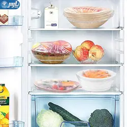 کاور پلاستیکی غذا بسته 100 عددی