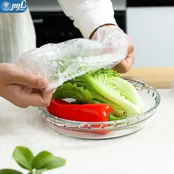 کاور پلاستیکی غذا بسته 100 عددی