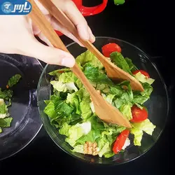 انبر آشپزی چوبی
