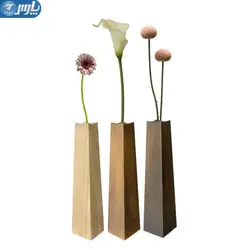 گلدان چوبی مدل سرو