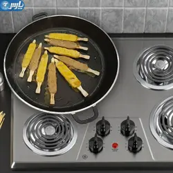 سیخ چوبی کباب کوبیده تابه ای