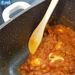 ست کفگیر ملاقه چوبی سپیدار