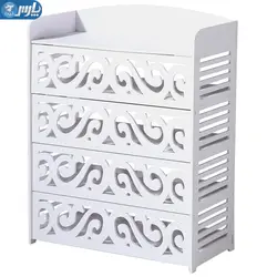 شلف جاکفشی چهار طبقه درب دار