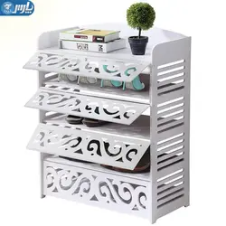 شلف جاکفشی چهار طبقه درب دار