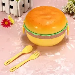 ظرف غذا طرح همبرگر
