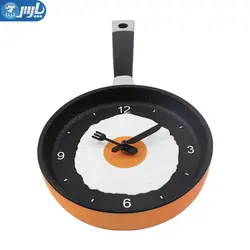 ساعت دیواری طرح ماهیتابه