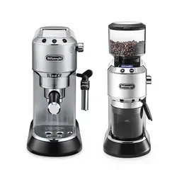 ست اسپرسو ساز EC685.M با آسیاب قهوه KG521.M دلونگی