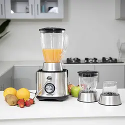 آبمیوه گیری چهارکاره جی پاس مدل GSB5451
Geepas GSB5451 4-in-1 Juicer &amp; Blender