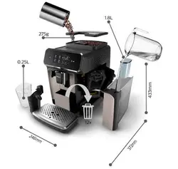 اسپرسوساز فیلیپس سری 2200 مدل EP2236/40