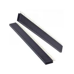 پین هدر مادگی 1x40 صاف نظامی 2.54mm