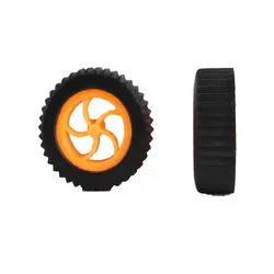 چرخ پلاستیکی طرح کویر 3.5 سانت