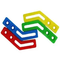 سازه پلاستیکی 120 درجه شیاردار  SM2