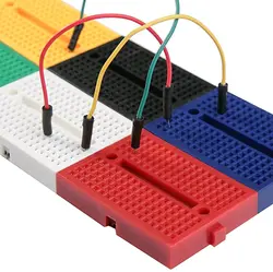 برد بورد مینی 170 سوراخ قرمز BreadBoard مخصوص آردوینو
