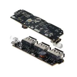ماژول پاور بانک دارای 3 خروجی  5V 2.1A , 3A USB