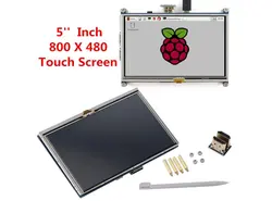 نمایشگر 5 اینچی همراه با تاچ مقاومتی دارای ورودی HDMI اورجینال