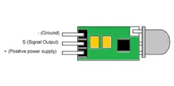 ماژول تشخیص حرکت بدن  PIR مدل HC-SR505