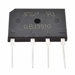 پل دیود 1000V / 35A تخت شانه ای GBJ3510