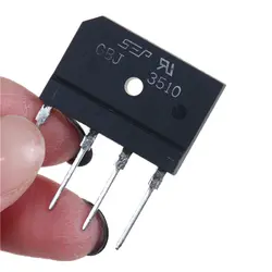 پل دیود 1000V / 35A تخت شانه ای GBJ3510
