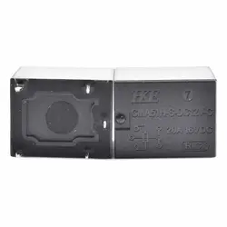 رله 20 آمپر  HKE سایز بچه میلون 5 پین - HKE-CMA51H-S-DC-12V-C