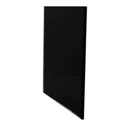 شیشه خام مشکی کلید هوشمند با ابعاد 3*86*86 میلی متر