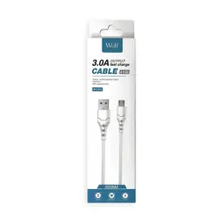 کابل Micro USB ولف مدل A100