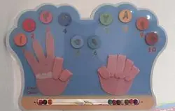 پازل چوبی انگشت شمار