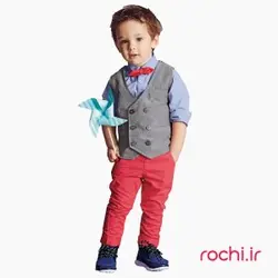 الگوی خیاطی جلیقه پسرانه فرساد