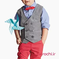 الگوی خیاطی جلیقه پسرانه فرساد