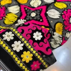 مخمل بخارا دوزی هندی