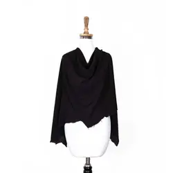 پارچه کریشه مشکی ساده 1