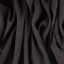 پارچه کریشه مشکی ساده 1