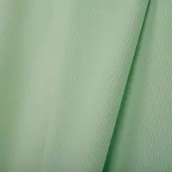 پارچه حریر ابروبادی سبز پاستلی ساده 7